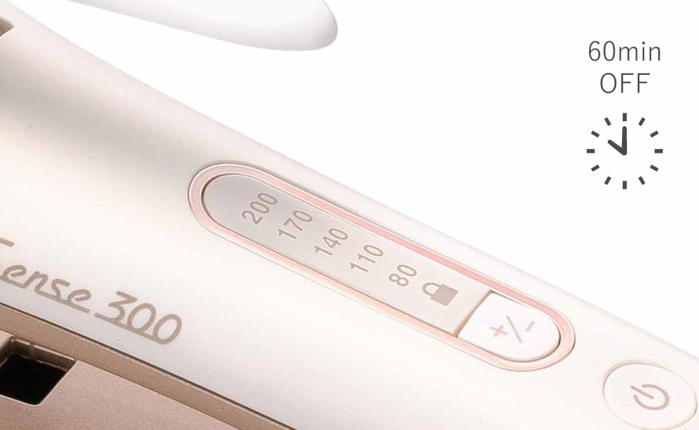 販売終了】サロンセンス300マイナスイオン2WAYアイロン34mm KHR-7610