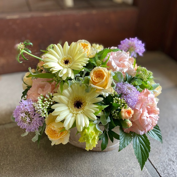 L-Etoile / アレンジメント「ジョワ」ガーベラ