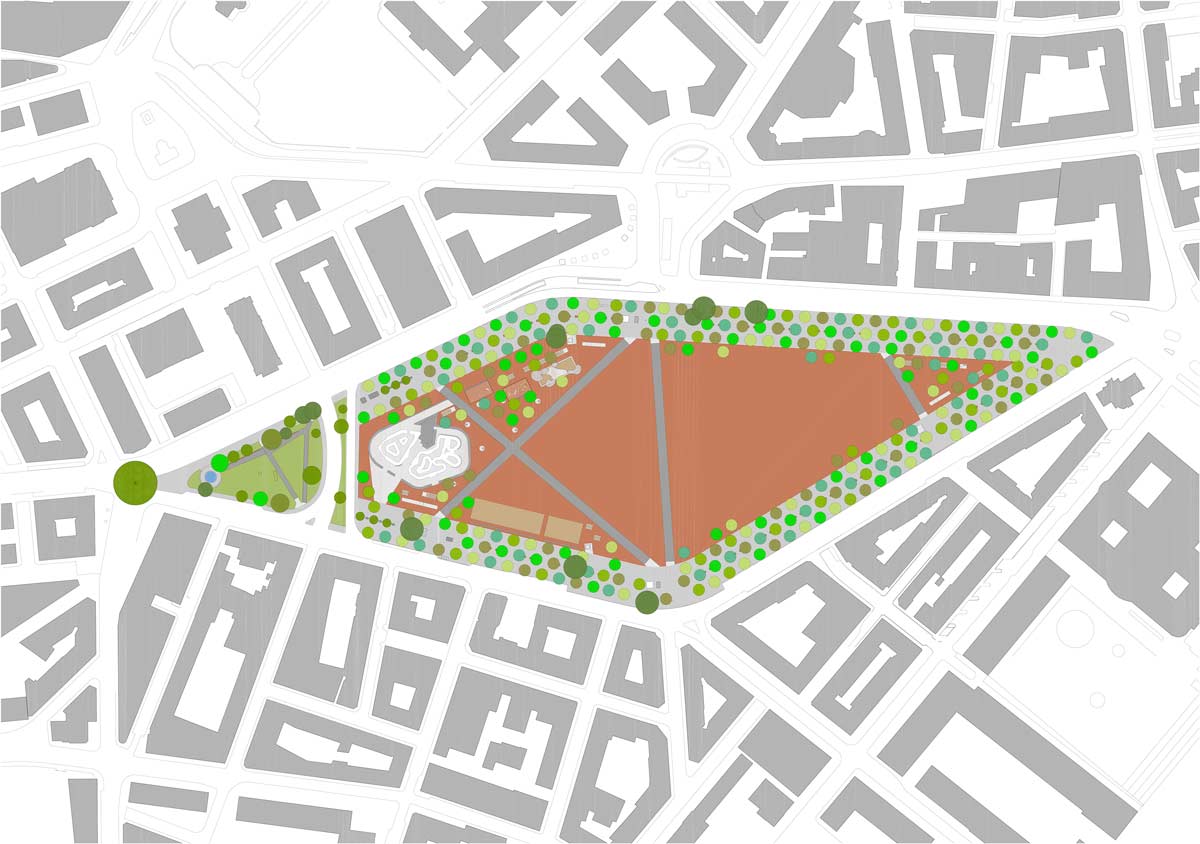 Plaine de Plainpalais by Atelier Descombes Rampini – Landscape
