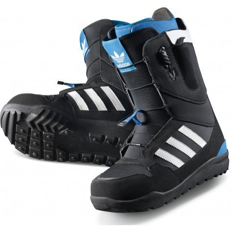Сноубордические ботинки Adidas ZX 500 black white