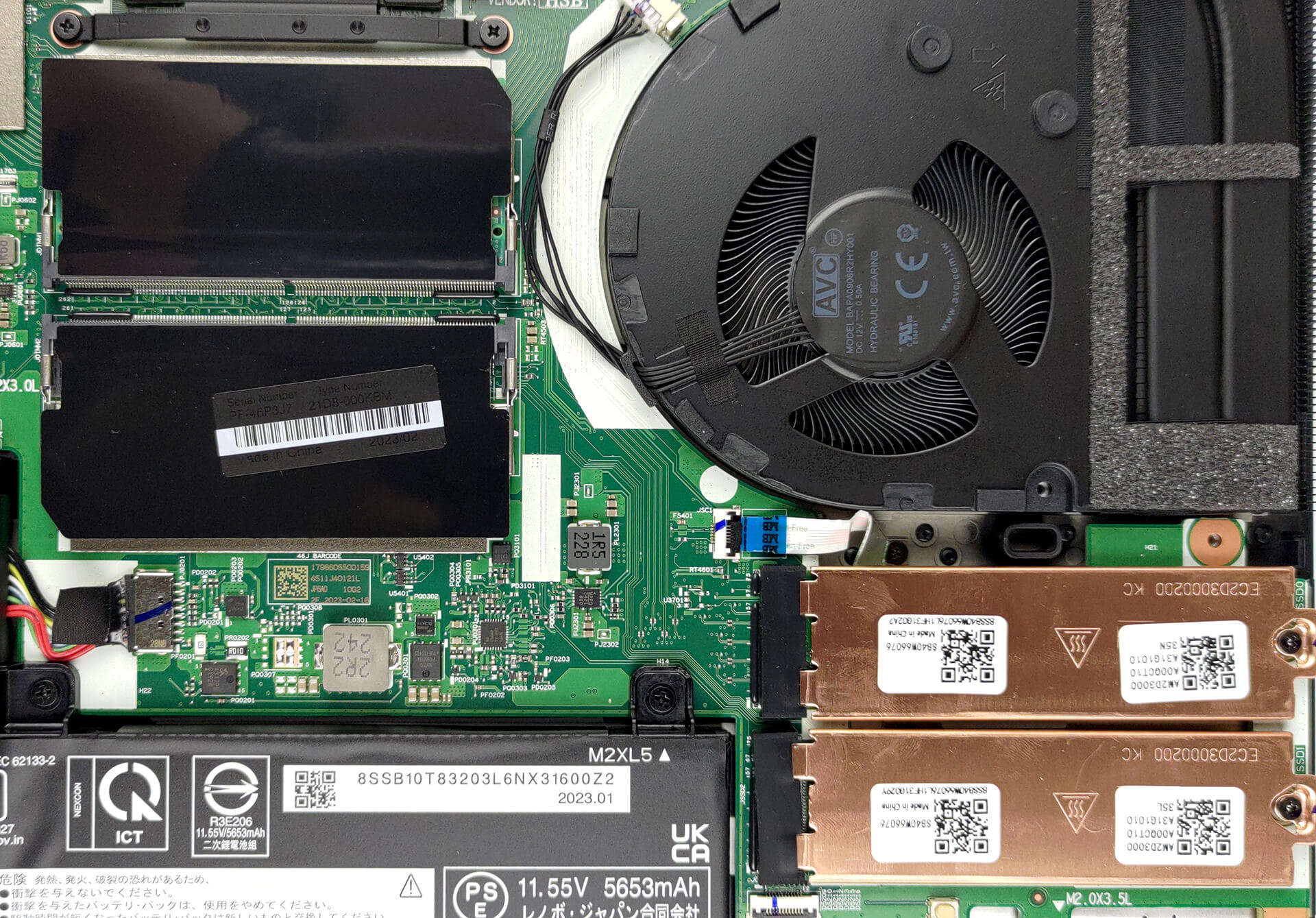 Lenovo ThinkPad P15v Gen 3の開封方法 - 分解とアップグレード