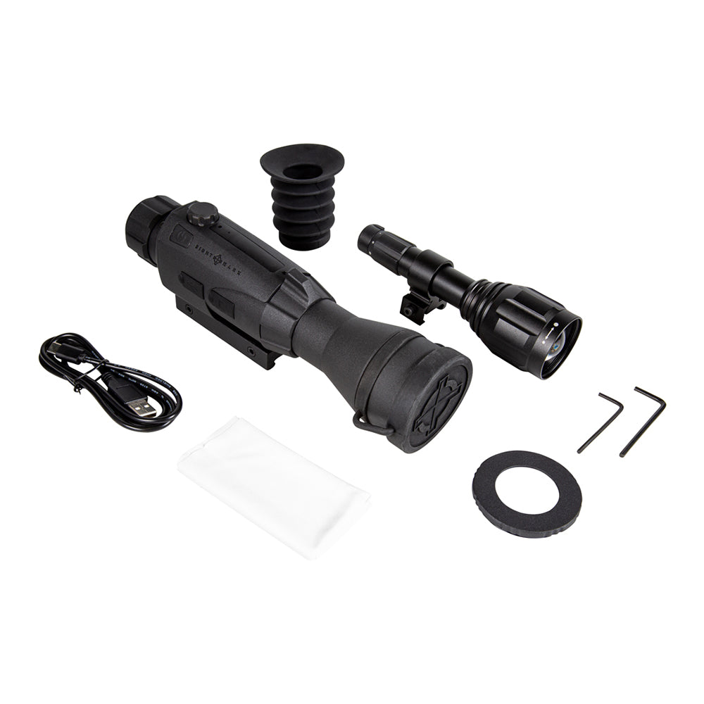 Sightmark Wraith 4K Max 3-24x50 Digital Day/Night Riflescope w/ Long M