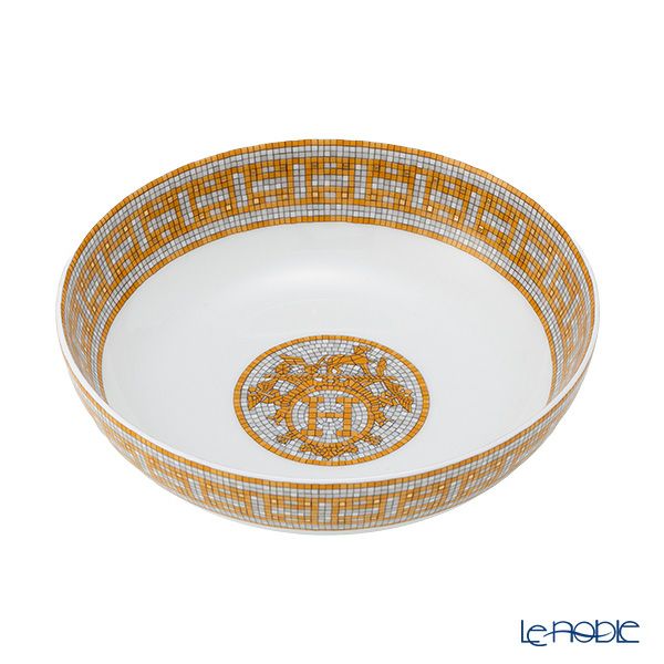 エルメス（HERMES） モザイク ヴァンキャトル プラチナ タルトプレート