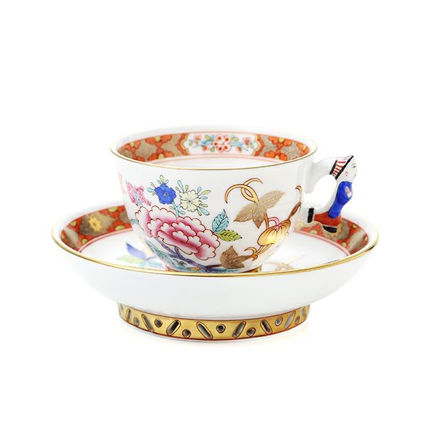 ヘレンド (HEREND) シノワズリ（中国趣味） ポワッソン（赤） 03371-0