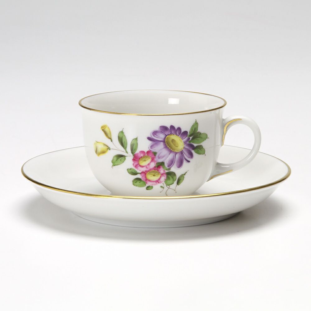 アウガルテン『スキャタードフラワー』ディナープレート 2枚セット