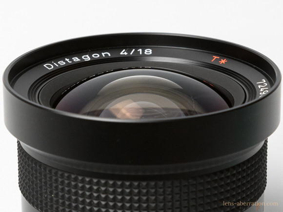 超広角】CONTAX Distagon T＊18mm F4 MMJ 外観レビュー | 収差Love