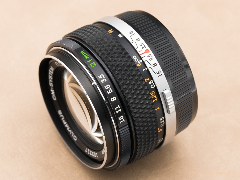 超コンパクト】OLYMPUS OM ZUIKO AUTO-W 21mm F3.5 外観レビュー