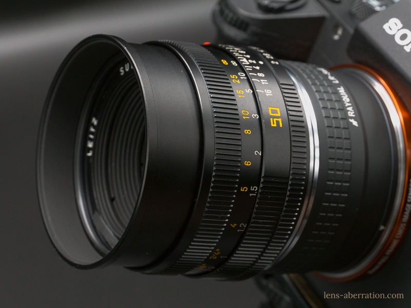 ライカ】Leica SUMMICRON-R 50mm F2 Type II 外観レビュー | 収差Love