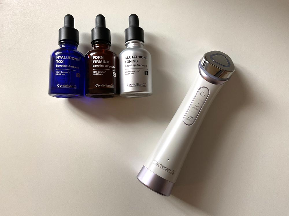 centellian24（センテリアン24）の美顔器の口コミや使用感は？美容液と