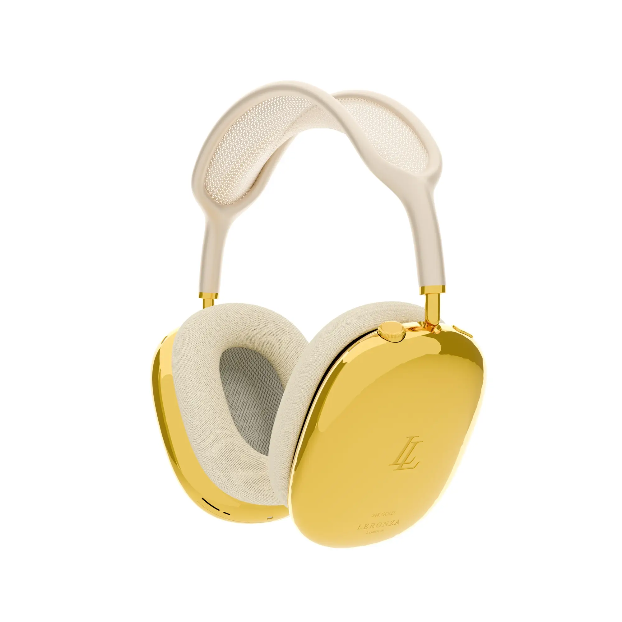 24K Gold Apple AirPods Max 2 Starlight – Ultimate Luxury Finish