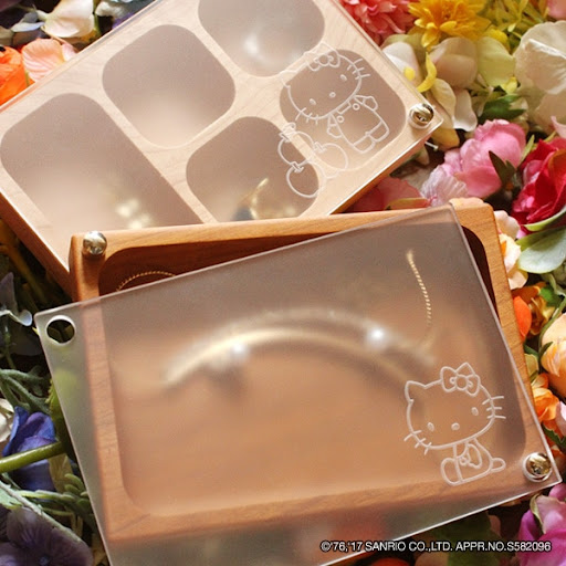 【新品】キティkitty⭐︎牛革 可愛い ⭐︎ロジエRosier ジュエリーケース