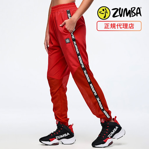 ZUMBA ズンバ 正規品 ウェア レディース パンツ トラックパンツ サイド