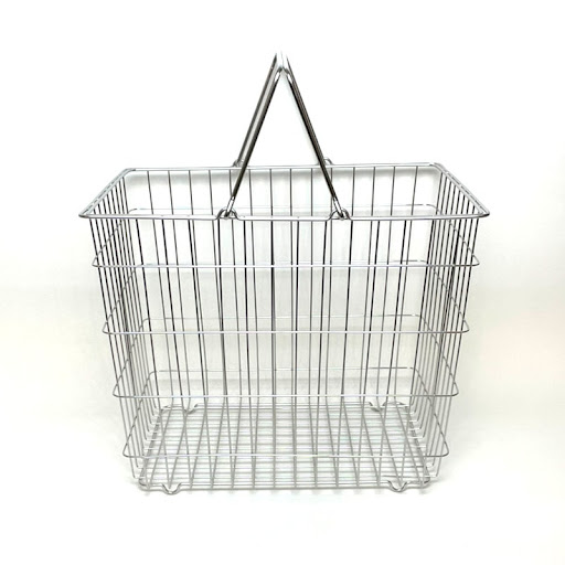 とみおかクリーニング / ステンレス・ワイヤーバスケット L｜布団