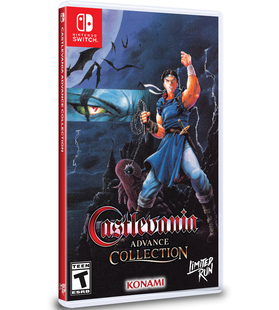 Switch Limited Run #198: Castlevania Advance Collection – Limited