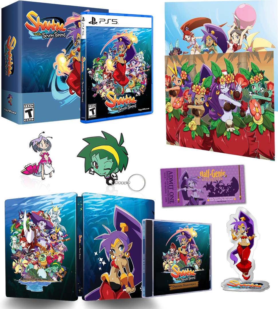 PS5 Limited Run #7: Shantae and the Seven Sirens Collector's