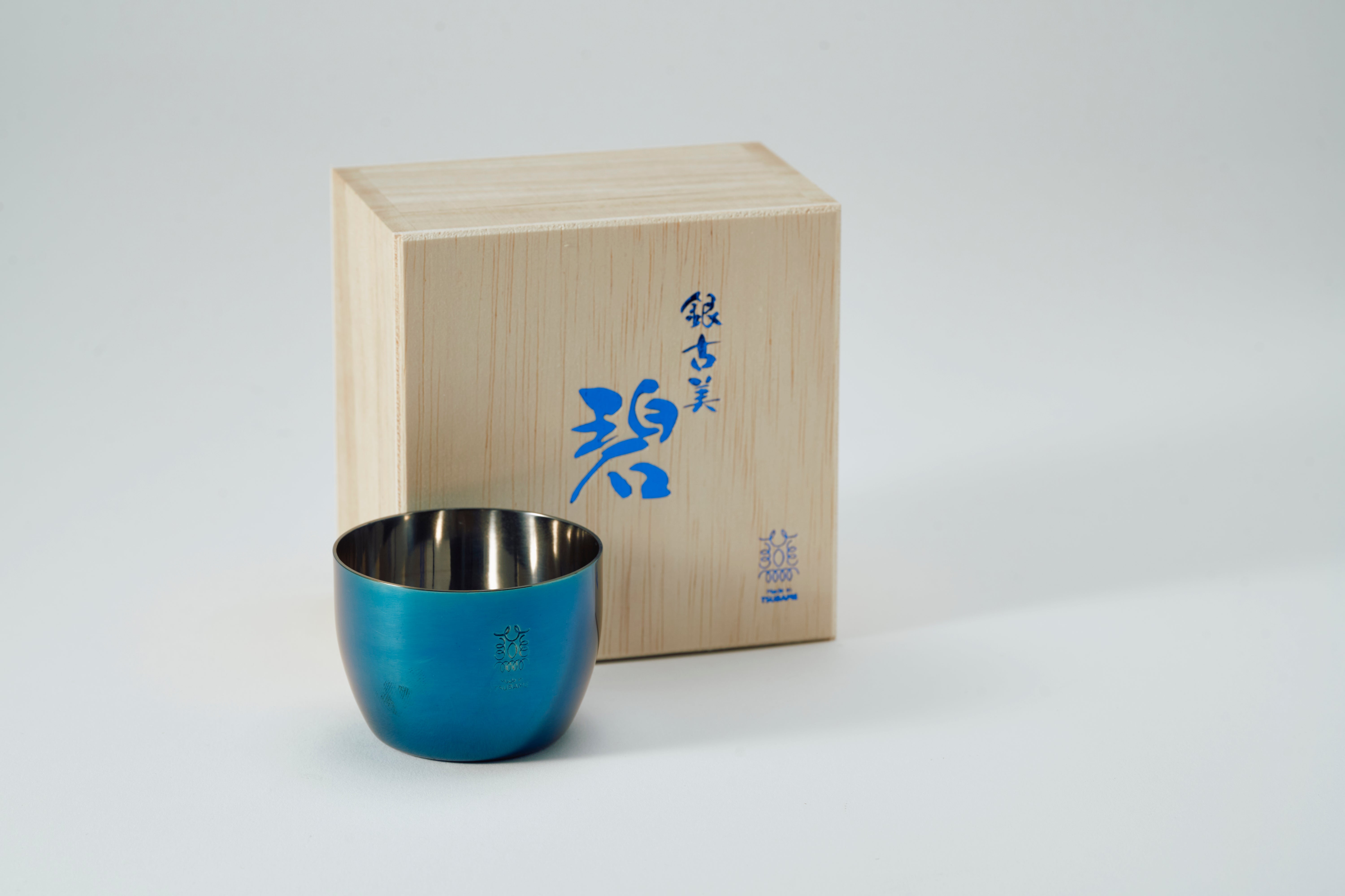 AO GINHURUMI sake cup – Link Nagano