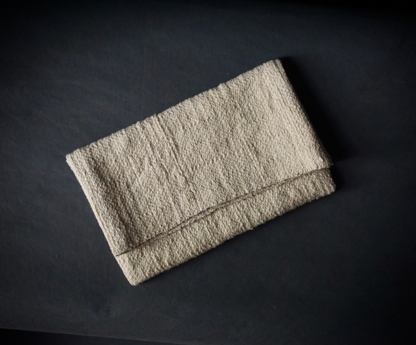 つちや織物所 】 土布・ティッシュケース（濃紺） « gullam.life&arts