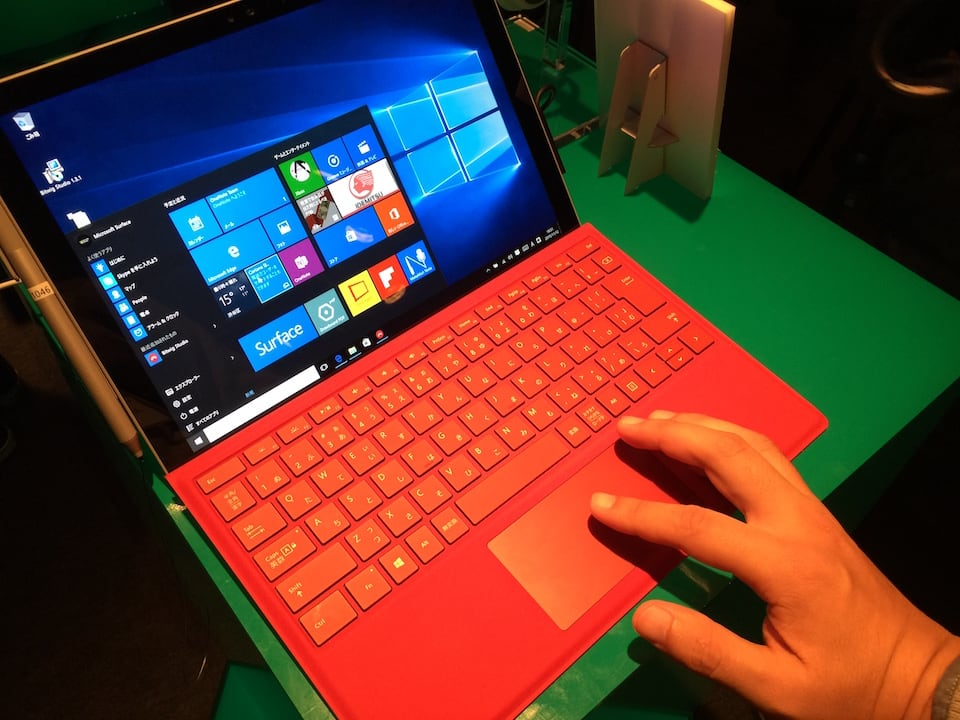 マイクロソフトSurface Pro 4は「ノートパソコンではない、タブレット