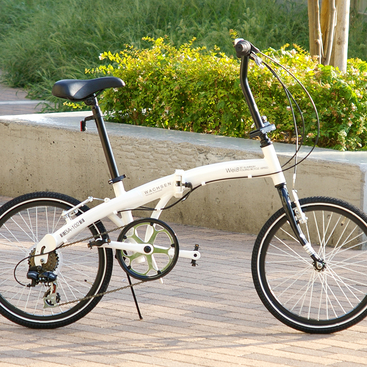20インチアルミ折りたたみ自転車 6段変速 WeiB BA-101 | WACHSEN
