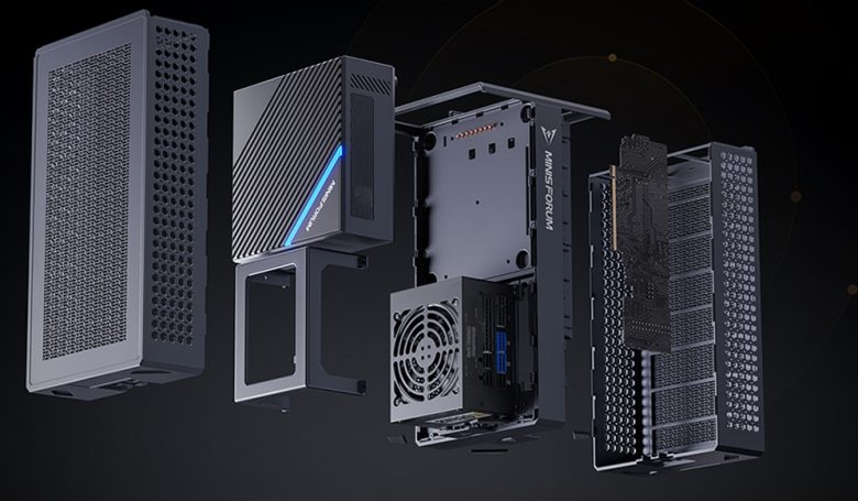 MINISFORUM B550 Pro modular mini PC supports up to Ryzen 7 5800X