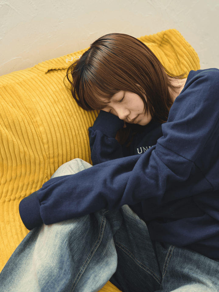 LOOSY 1人掛けビーズソファ Mustard｜1人用ソファ おしゃれ 一人暮らし