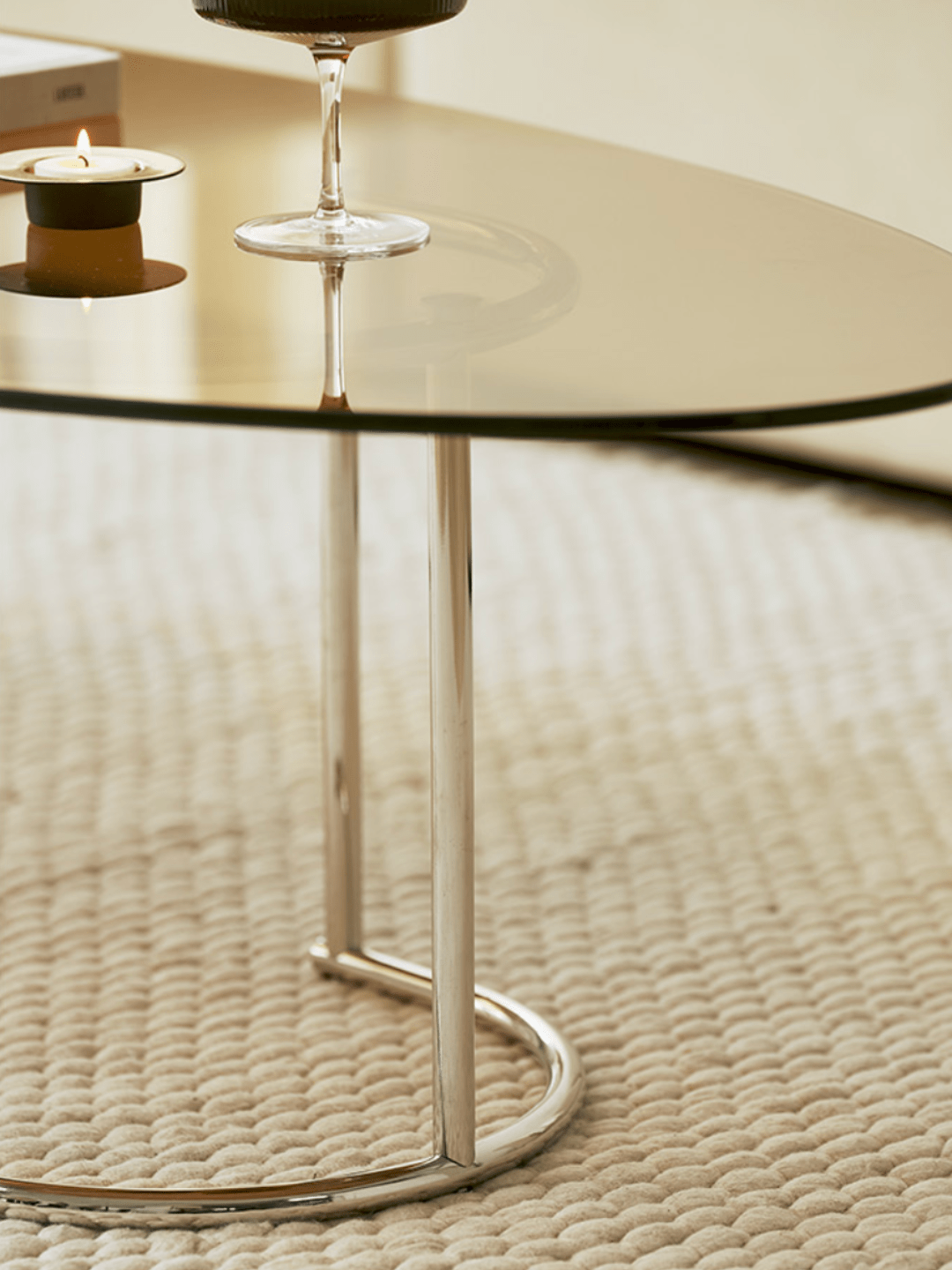 Roomnhome日本公式】Roomnhome｜ボートテーブル ガラス おしゃれ 韓国