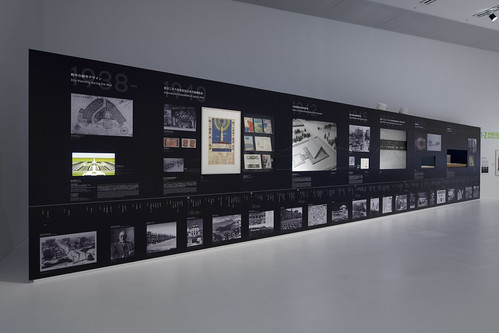 展示風景「メタボリズムの未来都市展：戦後日本・今甦る復興の夢と