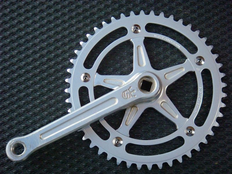 スギノ ミゾ付 ピストクランク : コルサの毎日がヒルクライム