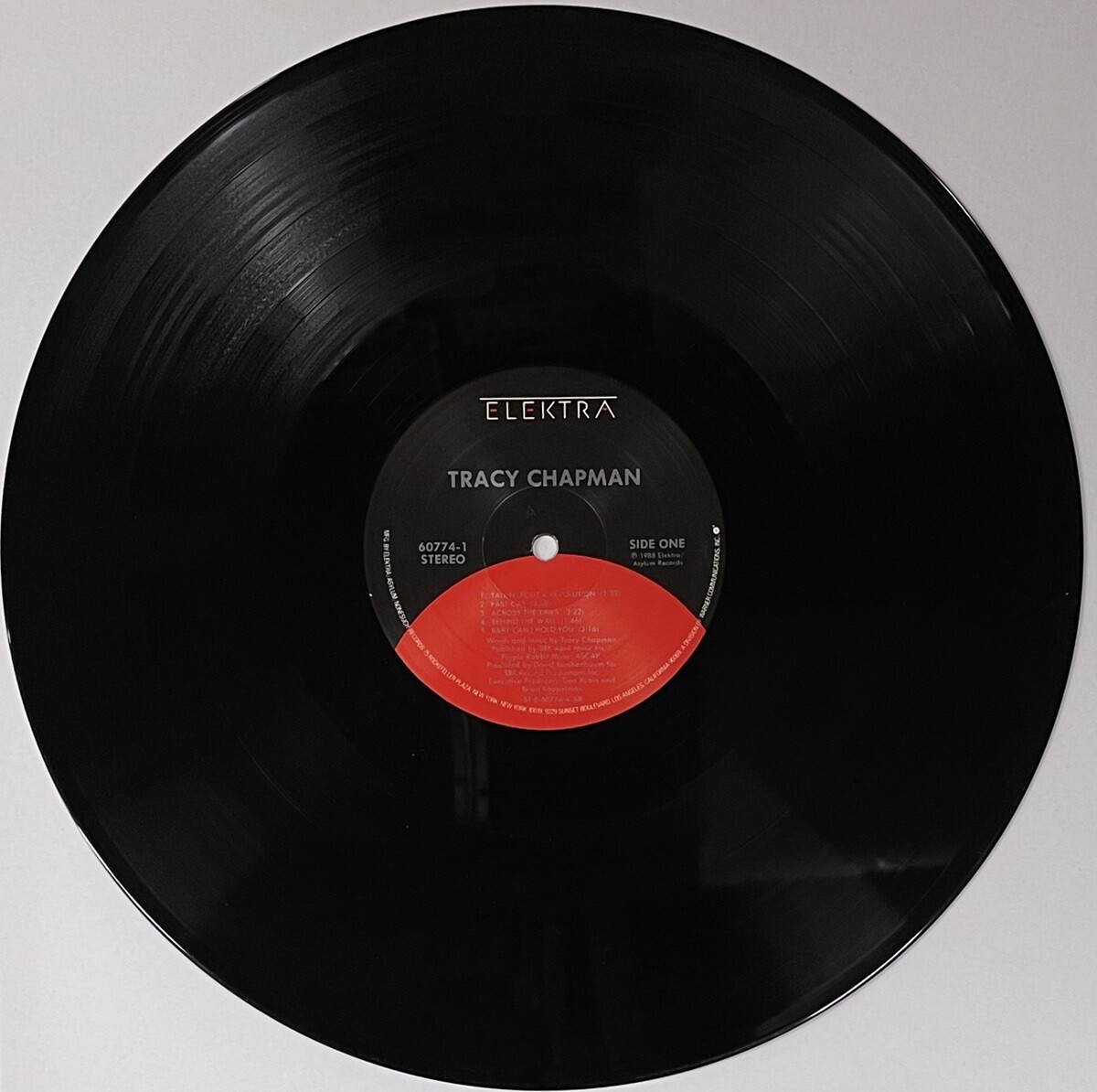 中古レコード/HIP HOP/R&B】TRACY CHAPMAN '88年の不朽の名作 US盤