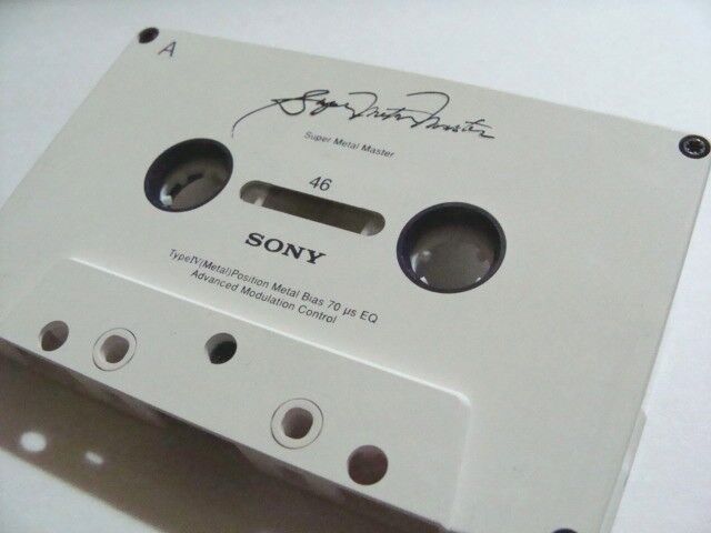 ソニー カセットテープの最高峰 Super Metal Master : さくの家電のーと