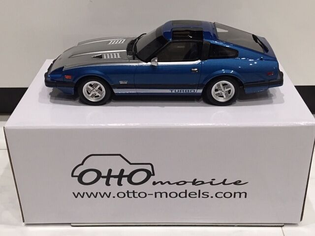 訳あり格安！！1/18 otto mobile DATSUN 280ZX ターボ ブルーツートン