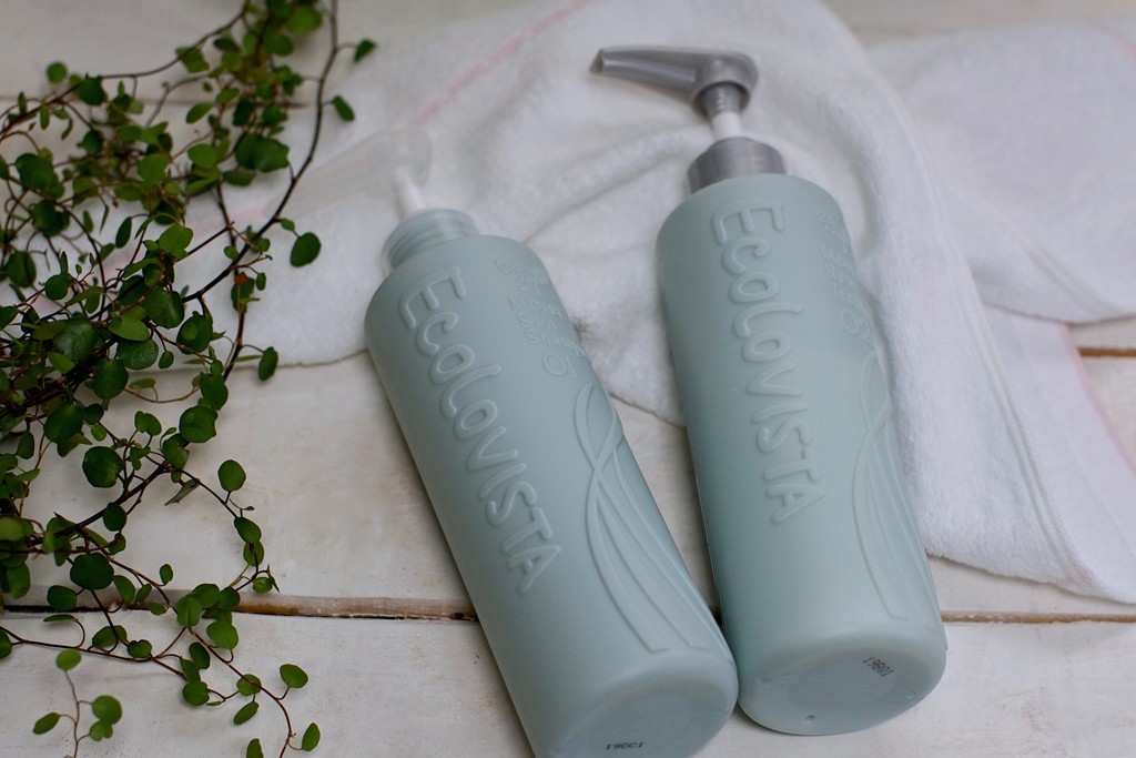 髪に肌に地球に優しいエコロヴィスタシャンプー&トリートメント : クピ