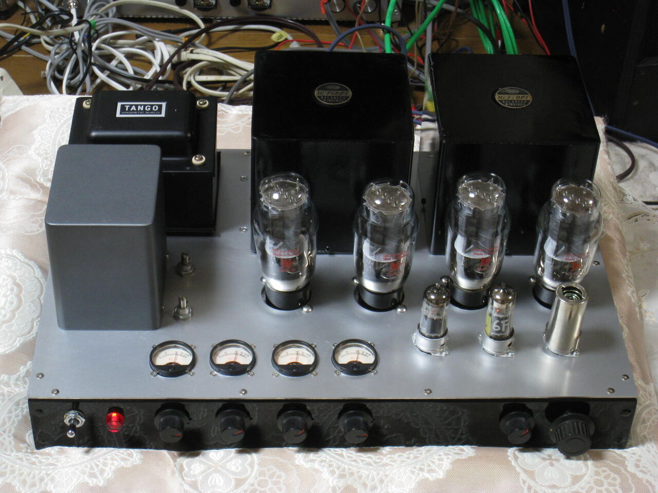 2A3プッシュプルアンプの製作‥‥⑩試聴 : 真空管ラジオ修理キッシー工房