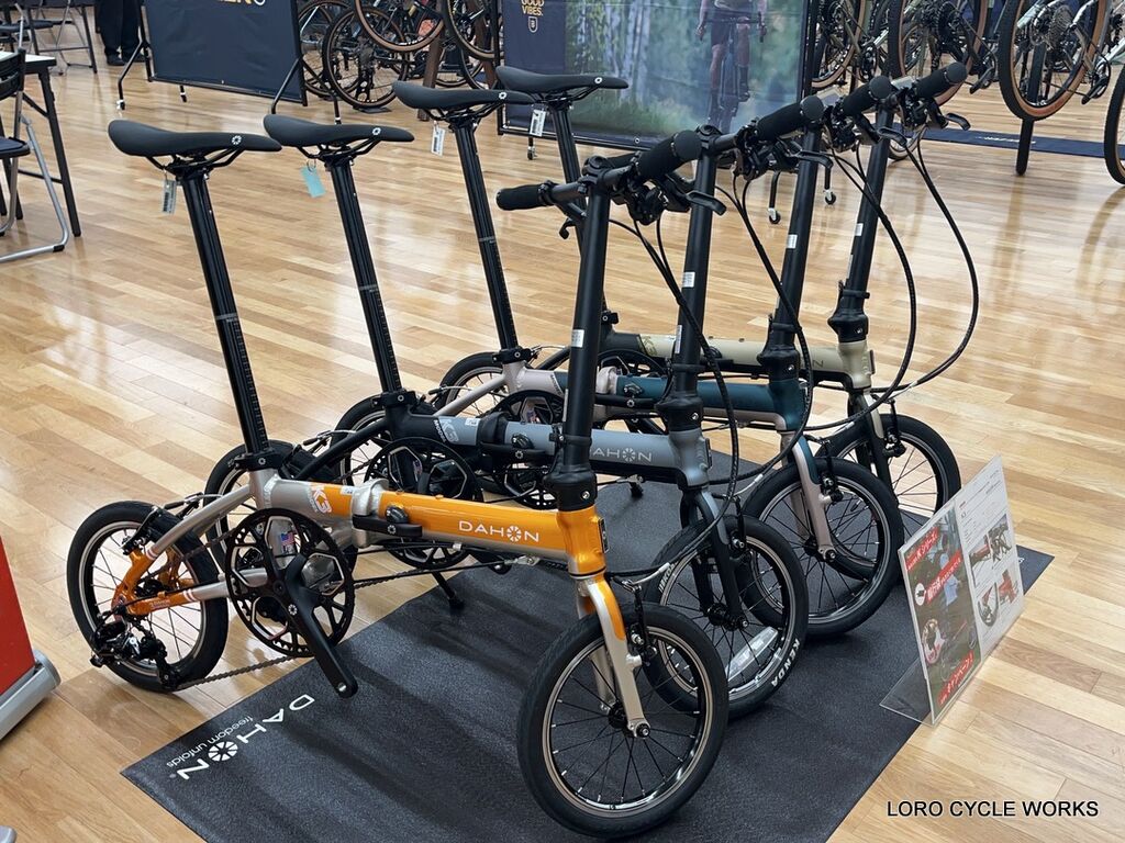 新カラー登場！2025年モデルのDAHON K3をチェック！ : LORO CYCLE WORKS