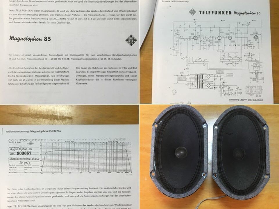 西独Nordmendeレアビンテージ大型フルレンジP1725システム ペア 【公式