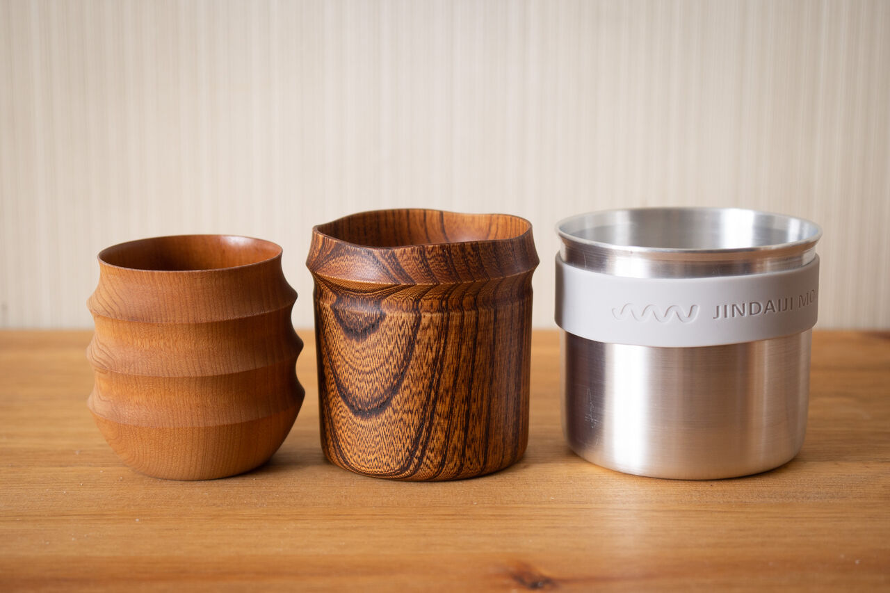 山のカップ [VIVAHDE 山のうつわCUP] : 山に野に川に呑みに