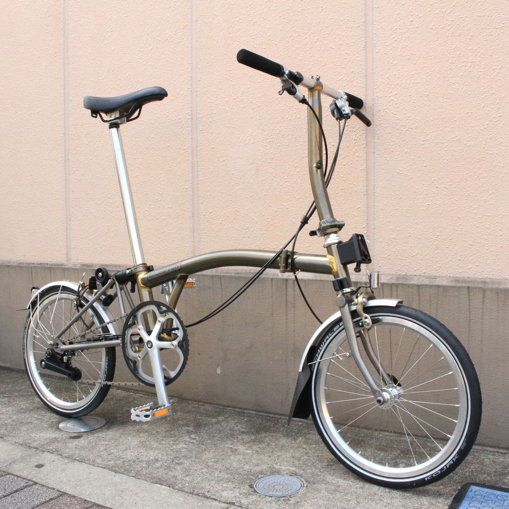 BROMPTON［S2L-X］RAW & テンペストブルー : wadacycle news