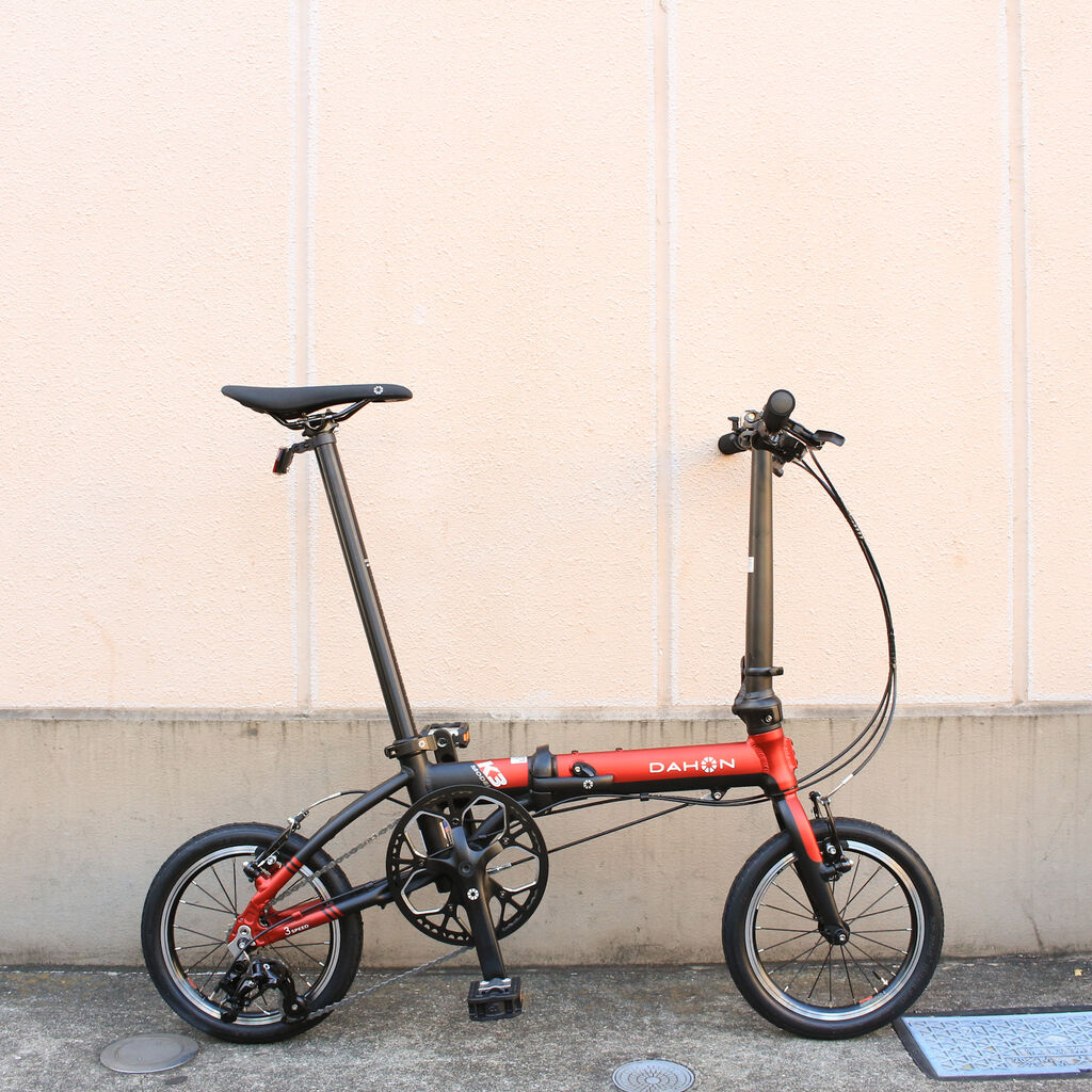 2021 DAHON(ダホン) K3 「レッド/ブラック」再入荷しました‼[7.8kg