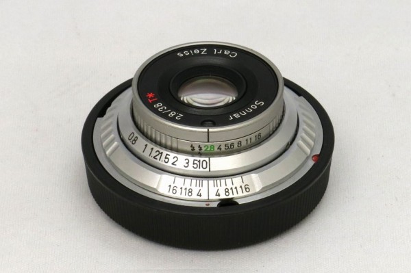 宮崎光学 Sonnar T* 38mm F2.8 （CONTAX T2 Leica-M 改造） : オールド