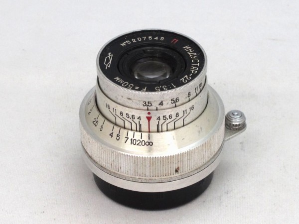 ロシア INDUSTAR-22 （L）50mm F3.5 固定鏡胴 : オールドレンズの