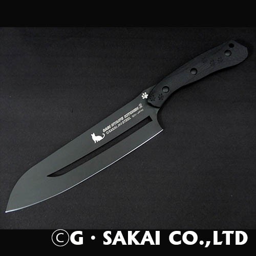 きまぐれクックかねこさんに弊社の包丁SABINYAIFE KITCHEN2ブラック