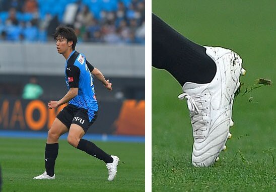 田中碧がミズノと契約！着用スパイクは「モレリア2 JAPAN」(ショート