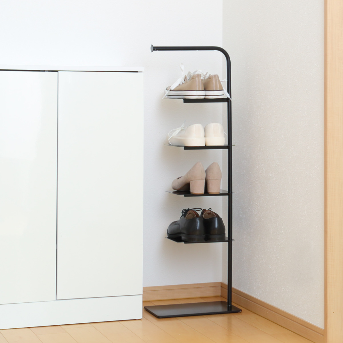 シューズラック Stack rack 5段 （ シューズ ラック 靴収納 玄関収納