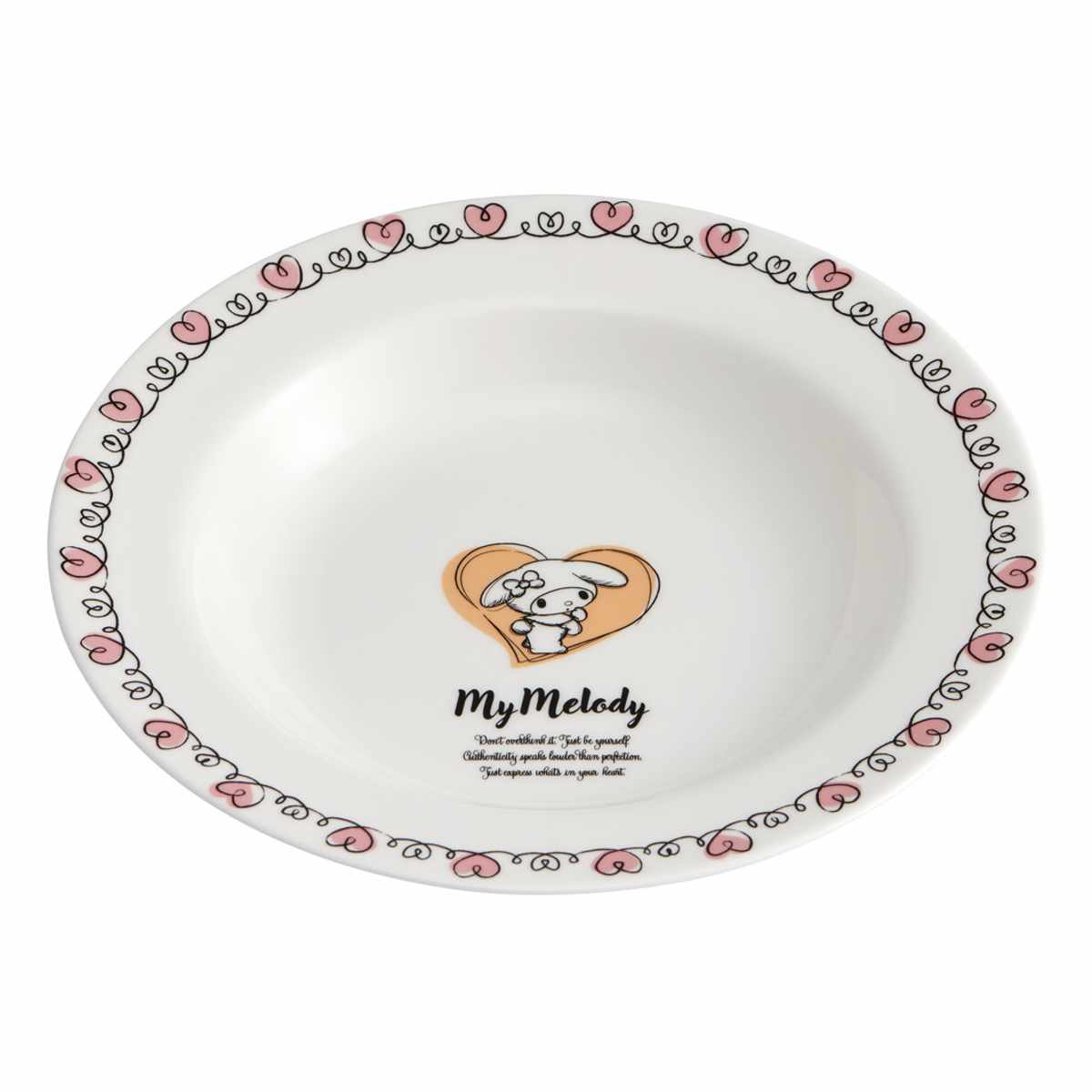 プレート 23cm スープ皿 サンリオ （ ハローキティ マイメロディ