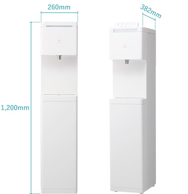 高機能浄水型ウォーターサーバー Locca Smart（ロッカスマート