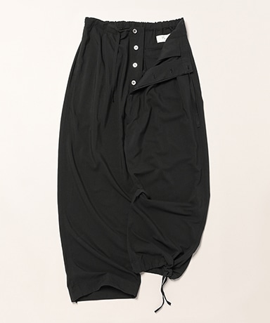 Silk Cotton Nep Workpants(1(MEN) Black/ブラック): HERILL