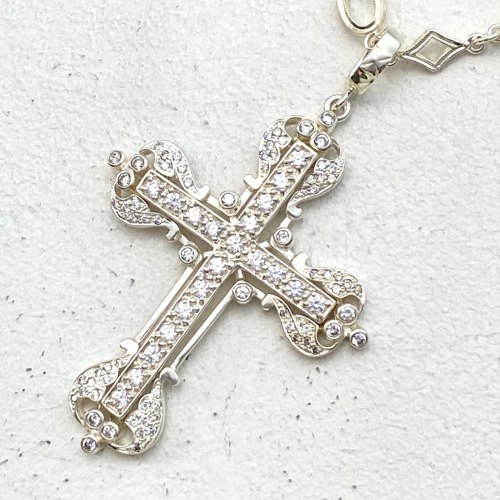 VATICAN CROSS PENDANT Silver / Zirconia PENDANT（ペンダント