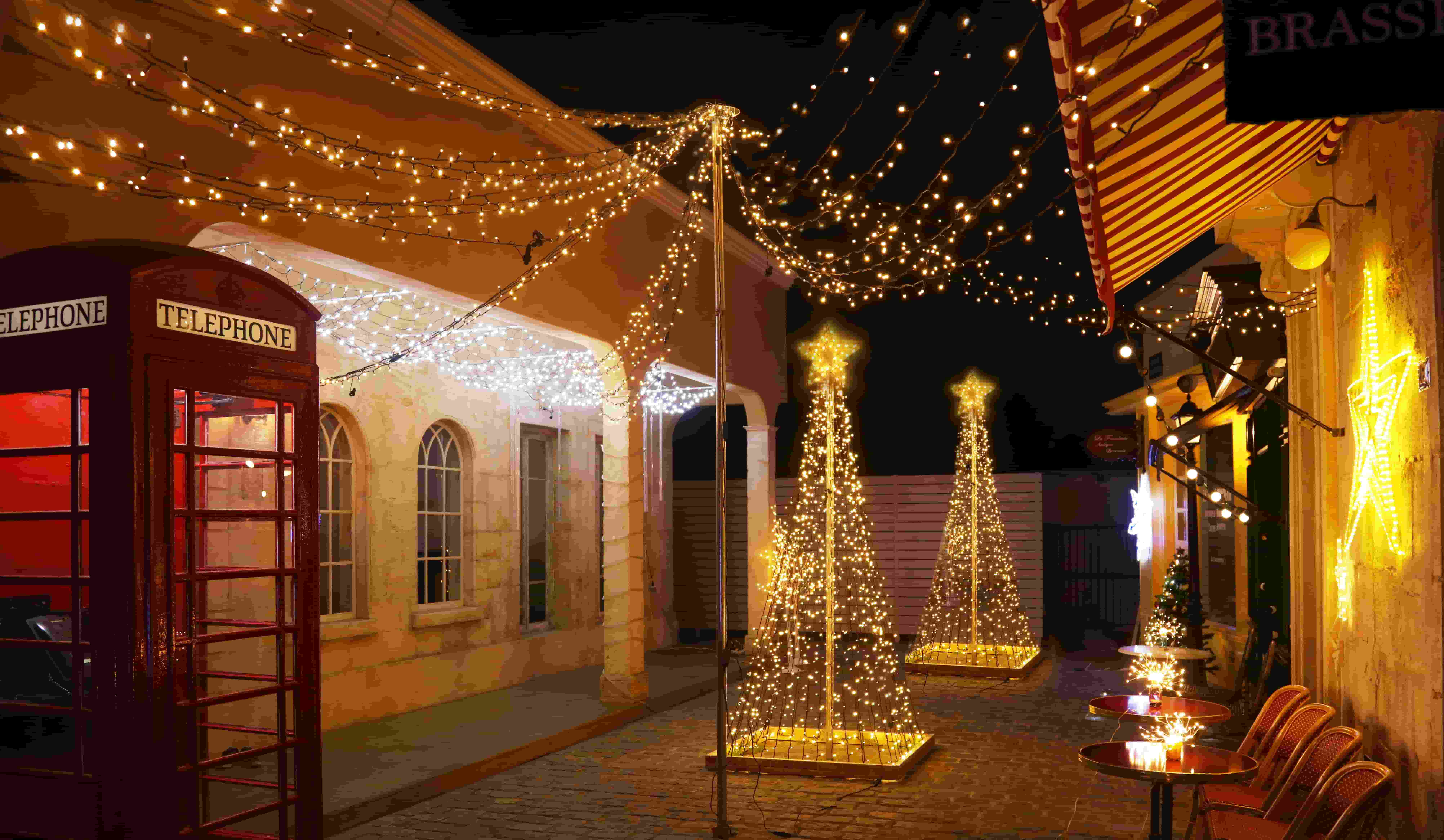 ルミレント / フォールドサンタ アダプター付 常点灯 組立式