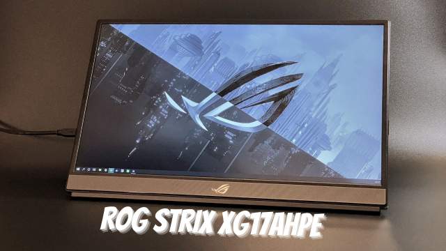 ROG Strix XG17AHPE レビュー】240Hzの最速ポータブルゲーミング