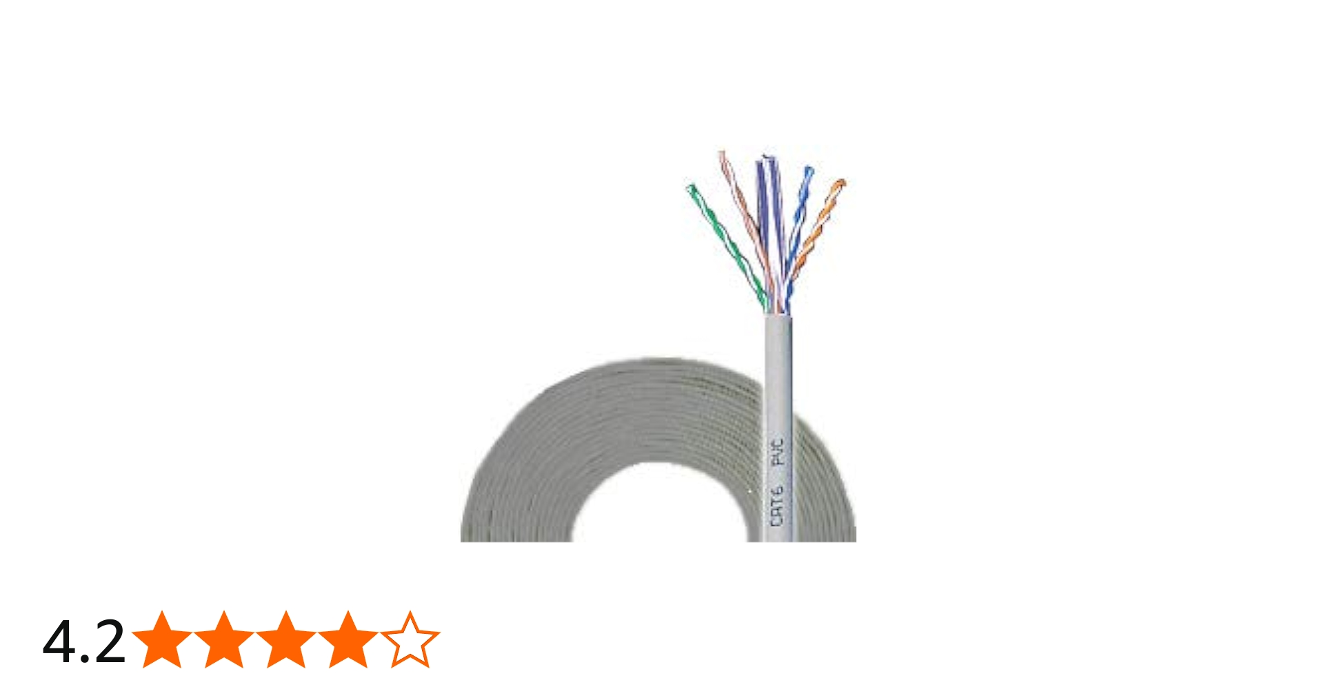 Amazon.co.jp: 通信興業 CAT6 LANケーブル (300m巻き) TSUNET-1000E